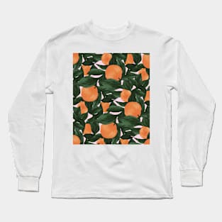 Orange Garden Long Sleeve T-Shirt